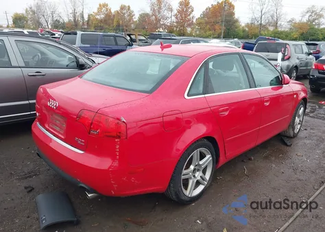 2006 Audi A4 2.0T z USA, uszkodzony, nr VIN WAUDF78E56A207508
